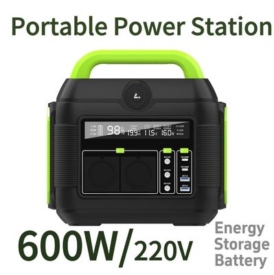 Customizable Colour 600W Emergency Power Station for Camping and Mobile Charging
