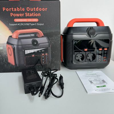 Portable Solar Generator 600W for Emergency Power Station and Outdoor Emergencies