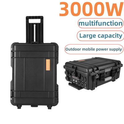 3000W LiFePO4 Battery Portable Power Station 2024 Priced Battery Removable May Not