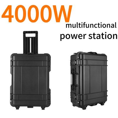 4000W Portable Power Station 220V 500wh Output Waveform AC Pure Sine Wave