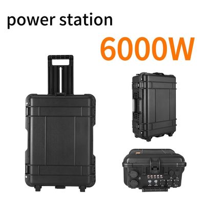 Outdoor Power Station 6000W Portable Generator with Fast Charging and 18W USB/Type-C