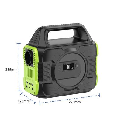 300W Portable Power Station Solar Generators Charge Any Device with Type-C and Adapter