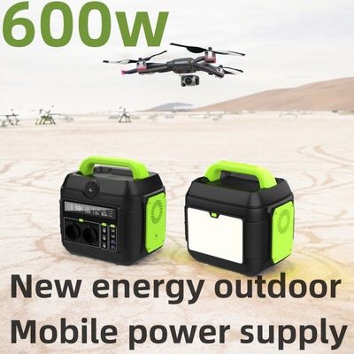 600W Design Uav Outdoor Portable Power Station Solar Generator Set for Off-grid Power