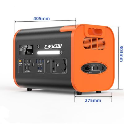 2200W 2400W Lithium Battery Rechargeable Solar Power Station with Fast Charging Speed