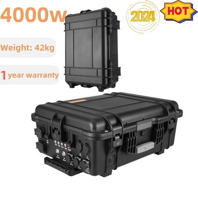3000W 4000W Large Capacity Portable Solar Generator for RV and Outdoor 6-7h Charging Time