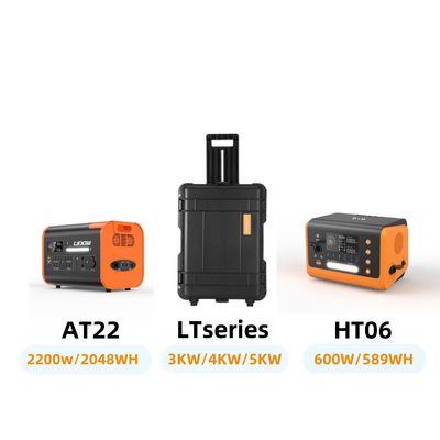 6000whot Portable Solar Generator with Ternary Lithium Battery and Mobile Power Station