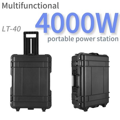 4000W LiFePO4 Laptop Battery and 3000W Portable Power Station for Charging Time 6-7h