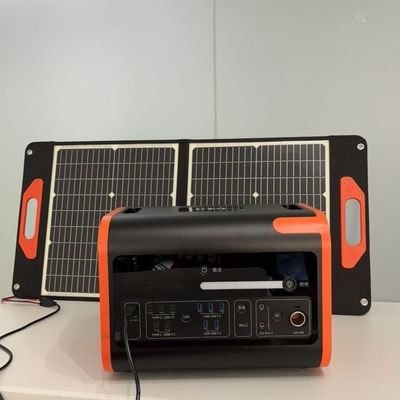 2200W Lithium Battery Rechargeable Solar Generator for Emergency and Portable Station