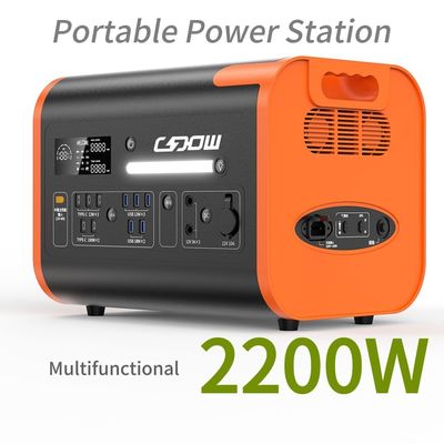 Portable Power Station with 51.52V40ah 3.22V*16s Battery Capacity and 2000 Cycle Life