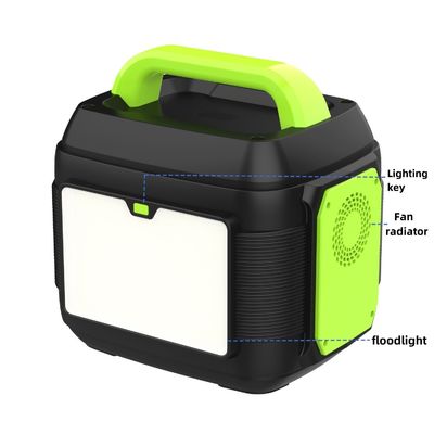600W Car Emergency Power Portable Power Reveal S6 Solar Generator Camping Backup Power