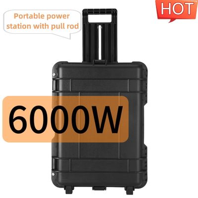 6000W Peak Power Multifunctional Portable Solar Generator for Outdoor Power Solutions