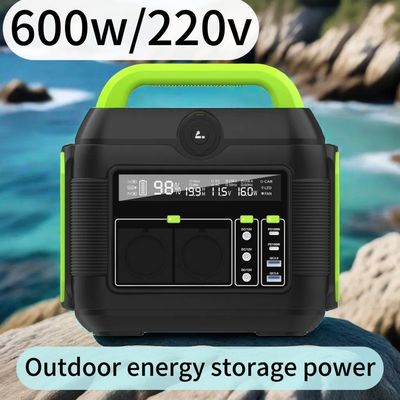 Recyclable Portable Solar Generator 600W 2200W 3000W for Hot Renewable Energy Camping