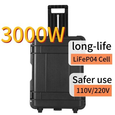 Car and Outdoor Mobile Power Supply 3000W Portable Solar Generator Charging Time 6-7h