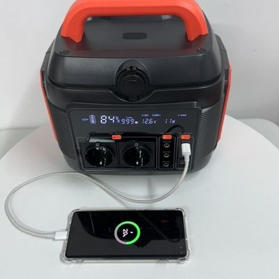 600W Camping RV Portable Solar Generator with 220V Output and Un38.3/MSDS Authentication