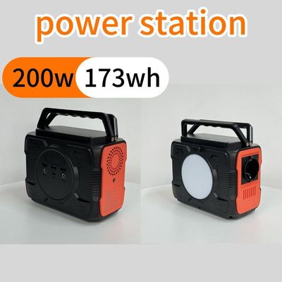 Outdoor 110/220V AC Output Solar Generator with 200W Power Capacity and Ec5 Output