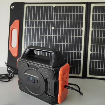 Outdoor Power Station 300W Portable Solar Generator with MPPT Technology and USB Output