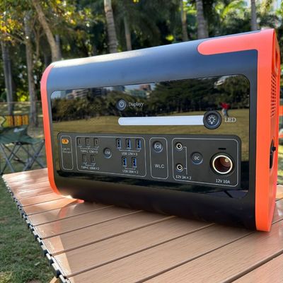 Mobile USB Power Station 2000W Fast Charging Solar Generator with Type-C 3*18W/2*100W