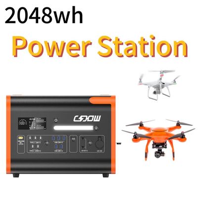 51.52V40ah 3.22V*16s Battery Capacity Solar Generator 2200W with 2500W Solar Panels