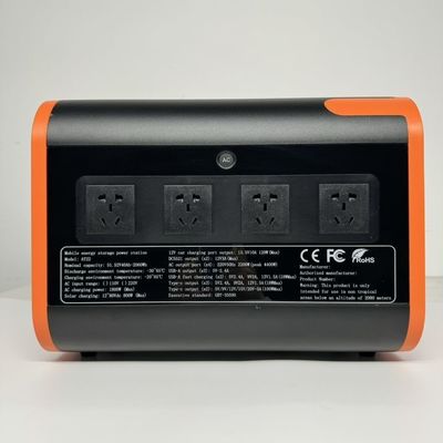 AT22 Outdoor Portable Power Station with 220V Output and Solar Energy Storage Generator