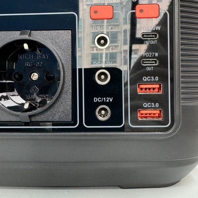Simple and Safe On-Board Power Station 600W288wh Solar Generator with Un AC Socket