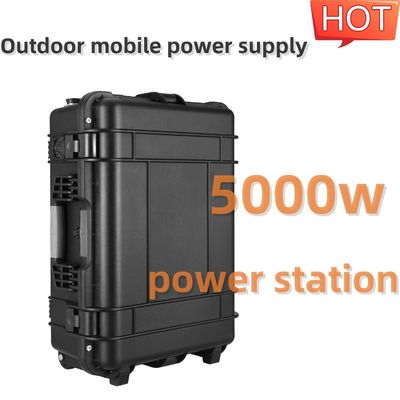 Large Capacity Solar Generator 100ah 5000W with Car Charging and Overcharge Protection