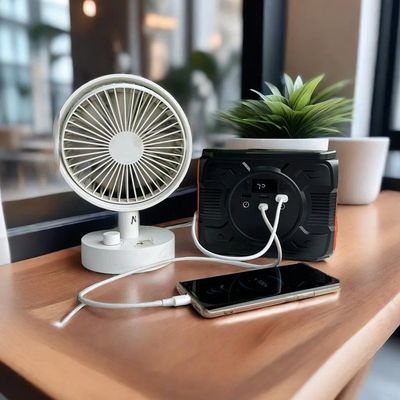 110/220V-50Hz/60Hz AC Output 48000mAh Solar Generator for Camping Home Power Stations