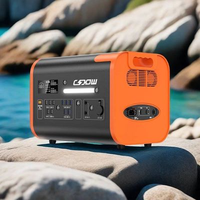 800W Max Solar Charging Vehicle-Mounted Outdoor Portable Power Station for All Devices