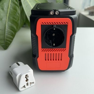 Mini Portable Power Station 200W Hot Orange with Black 110/220V-50Hz/60Hz S2X-173