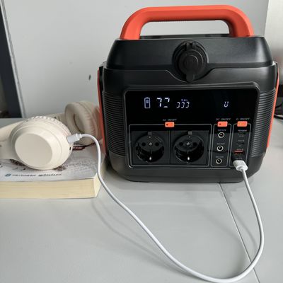 Portable 200W600W Solar Power Emergency Energy Supply Station with Sine Wave Output