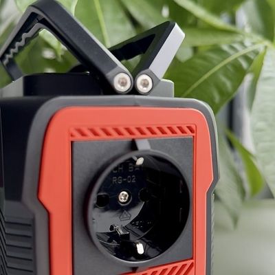 North America Market Camping Dynamo Power Station with Lithium Battery and Solar Panel