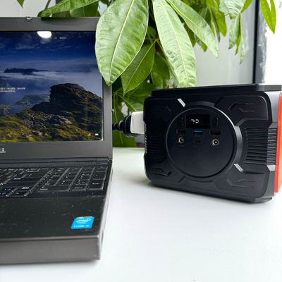 North America Market Camping Dynamo Power Station with Lithium Battery and Solar Panel