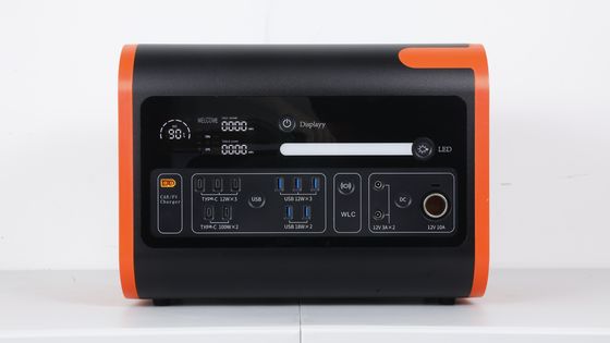 Large Capacity Outdoor Emergency Power Station 2200W 2048wh 40ah with USB 12W*3/18W*2