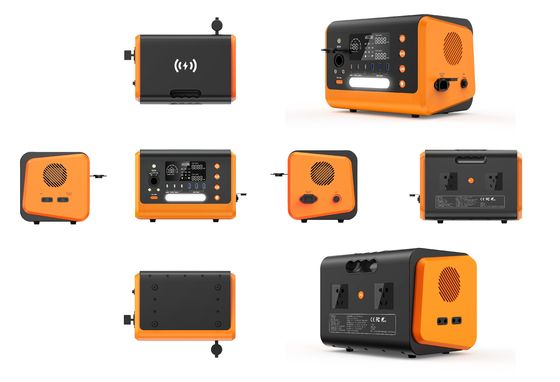 Emergency Standby Storage 600W Portable Outdoor Power Station with Fast Charge 1 Hour