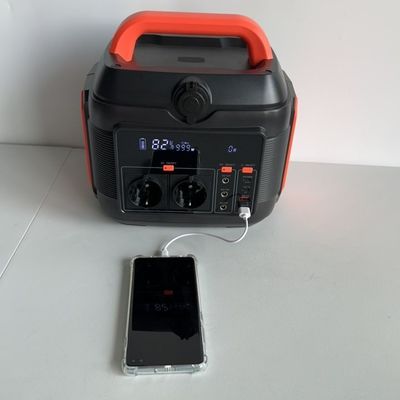 Emergency Power Bank 600W Portable Energy Storage Power Station with Long Cycle Life