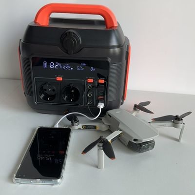 600W Portable Solar Generator with Type-C USB DC AC Output Mobile Power Station Is MPPT