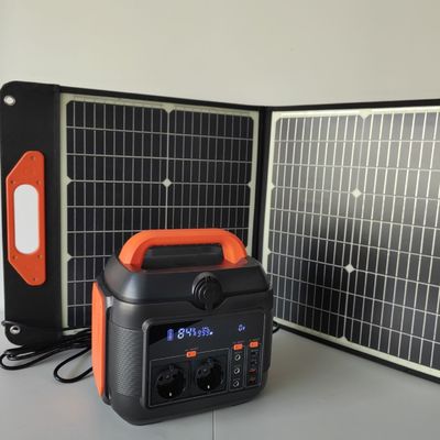 600W Portable Solar Generator with Type-C USB DC AC Output Mobile Power Station Is MPPT