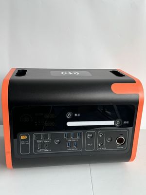 800W Solar Charging Outdoor Picnic Power Mobile 2200W Power Station with Tape Display