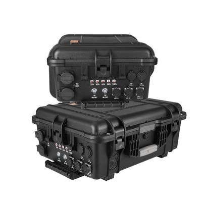 All Appliances Black 3000W Emergency Portable Solar Drone Power Station High Capacity