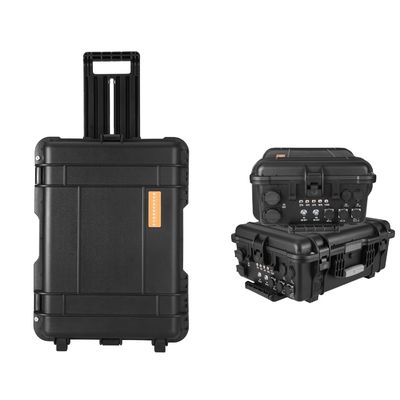 All Appliances Black 3000W Emergency Portable Solar Drone Power Station High Capacity