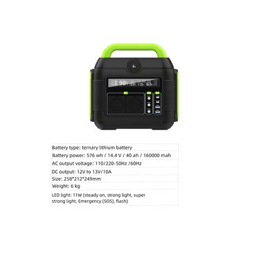 DC Output 12-13V 10A Preferential Lighting Emergency Power Supply Portable Power Station