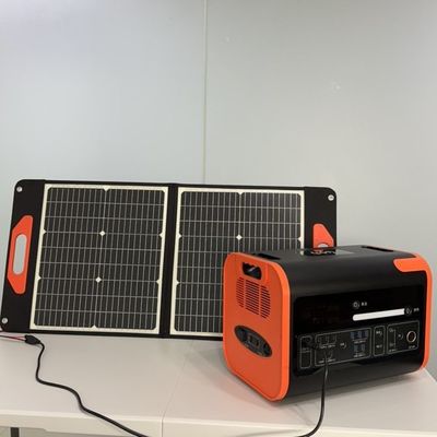300W Camping LED Lighting Mobile Power Solar Generator Portable AT22 Emergency Power Station