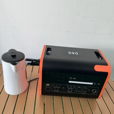 Portable Power Station with 3500W Constant Power Output and Liquid Crystal Display Screen