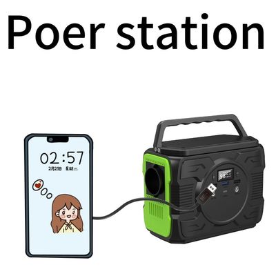 DC1 2 Output 12V-16.8V/6A and QC3.0 Output 12V/1.5A Solar 200W Portable Power Station