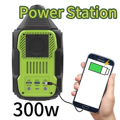 300W/288wh Silent Portable Inverter Generator for Outdoor Camping Power Station Recyclable