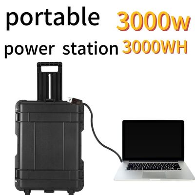 2000W/3000W Outdoor Emergency Portable Power Station with Multiple Protection Function