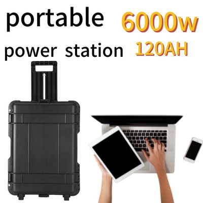 AC Output Current of 15A Max Portable Power Station for Home Travel and Camping Needs