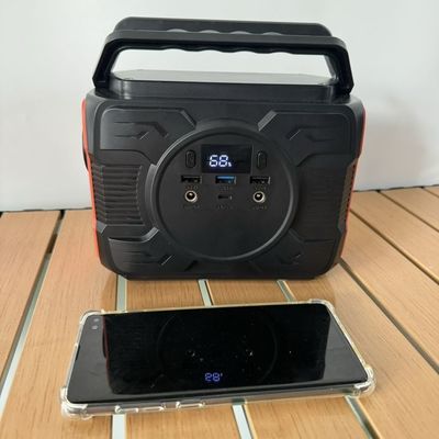 12V-16.8V/6A DC1 2 Output 200W/300W/600W Portable Power Station for Outdoor Emergency