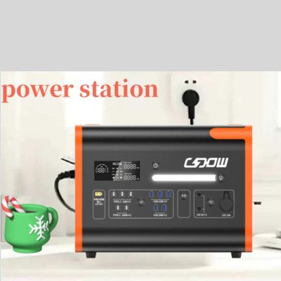 2200W/2048wh Portable Power Station with Fireproof Housing and Pure Sine Wave Inverter