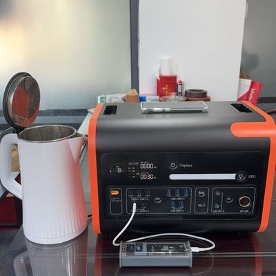 2200W/2048wh Portable Power Station with Fireproof Housing and Pure Sine Wave Inverter