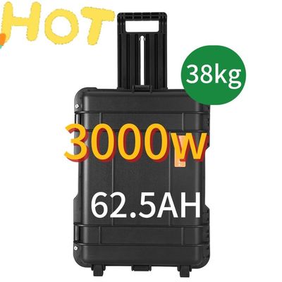 Pure Sine Wave 3000W/3000wh Mobile Power Supply for Portable Power Station of UAV